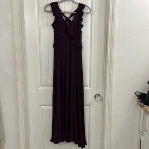 Anthropologie maxi dress